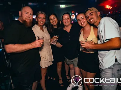 A professional photo of guests enjoying themselves at Cocktails Nightclub from our gallery.