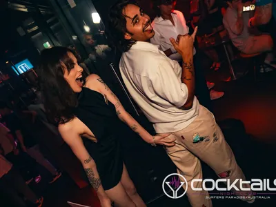 A professional photo of guests enjoying themselves at Cocktails Nightclub from our gallery.