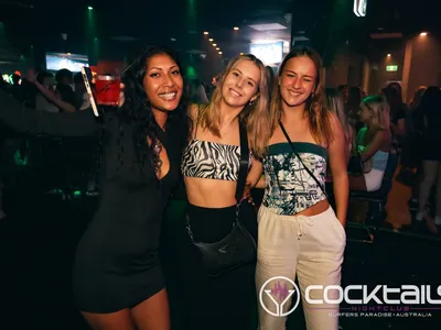 A professional photo of guests enjoying themselves at Cocktails Nightclub from our gallery.