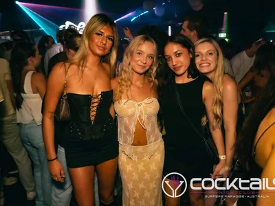 A professional photo of guests enjoying themselves at Cocktails Nightclub from our gallery.