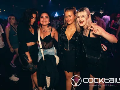 A professional photo of guests enjoying themselves at Cocktails Nightclub from our gallery.