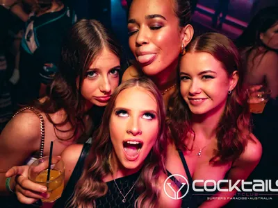 A professional photo of guests enjoying themselves at Cocktails Nightclub from our gallery.