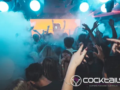 A professional photo of guests enjoying themselves at Cocktails Nightclub from our gallery.