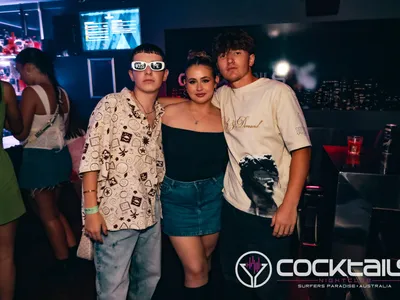 A professional photo of guests enjoying themselves at Cocktails Nightclub from our gallery.