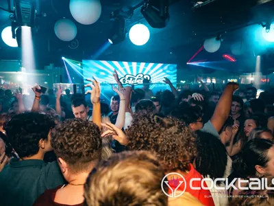 A professional photo of guests enjoying themselves at Cocktails Nightclub from our gallery.