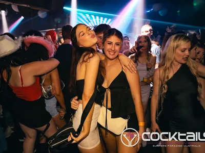 A professional photo of guests enjoying themselves at Cocktails Nightclub from our gallery.