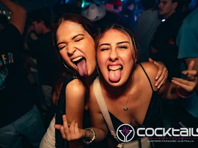 A professional photo of guests enjoying themselves at Cocktails Nightclub from our gallery.