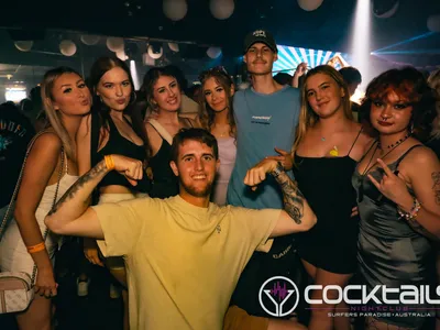 A professional photo of guests enjoying themselves at Cocktails Nightclub from our gallery.