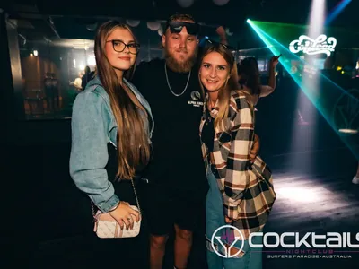 A professional photo of guests enjoying themselves at Cocktails Nightclub from our gallery.