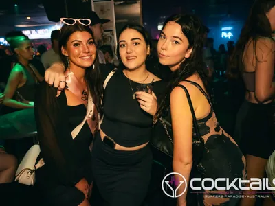 A professional photo of guests enjoying themselves at Cocktails Nightclub from our gallery.