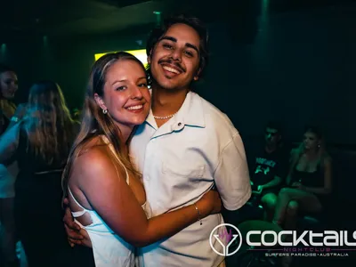 A professional photo of guests enjoying themselves at Cocktails Nightclub from our gallery.