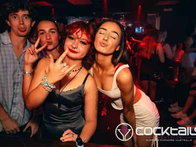 A professional photo of guests enjoying themselves at Cocktails Nightclub from our gallery.