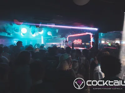 A professional photo of guests enjoying themselves at Cocktails Nightclub from our gallery.