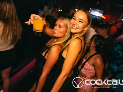 A professional photo of guests enjoying themselves at Cocktails Nightclub from our gallery.