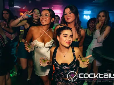 A professional photo of guests enjoying themselves at Cocktails Nightclub from our gallery.