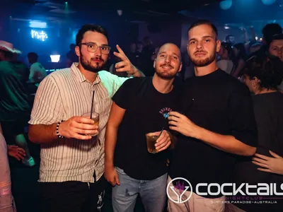 A professional photo of guests enjoying themselves at Cocktails Nightclub from our gallery.