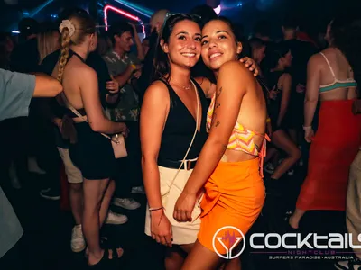 A professional photo of guests enjoying themselves at Cocktails Nightclub from our gallery.