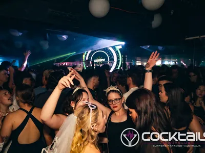 A professional photo of guests enjoying themselves at Cocktails Nightclub from our gallery.