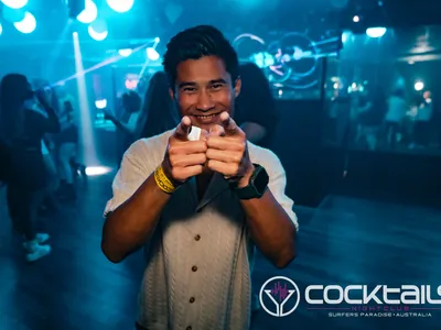 A professional photo of guests enjoying themselves at Cocktails Nightclub from our gallery.