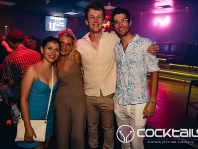 A professional photo of guests enjoying themselves at Cocktails Nightclub from our gallery.