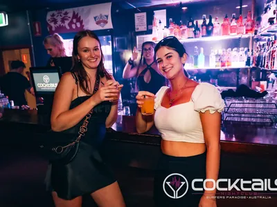 A professional photo of guests enjoying themselves at Cocktails Nightclub from our gallery.