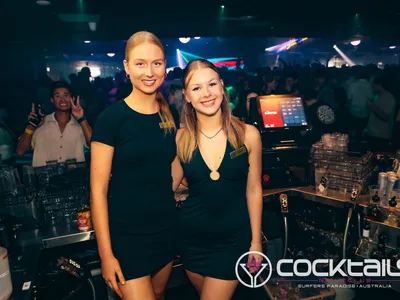 A professional photo of guests enjoying themselves at Cocktails Nightclub from our gallery.