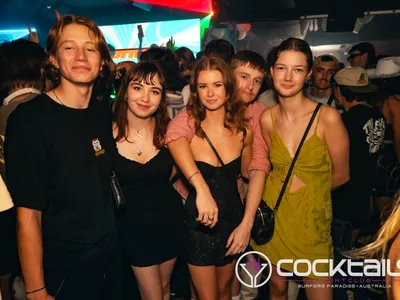 A professional photo of guests enjoying themselves at Cocktails Nightclub from our gallery.