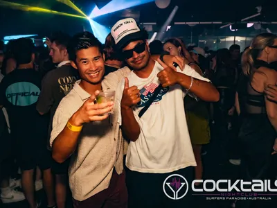 A professional photo of guests enjoying themselves at Cocktails Nightclub from our gallery.