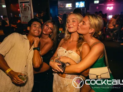 A professional photo of guests enjoying themselves at Cocktails Nightclub from our gallery.