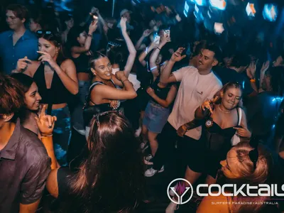 A professional photo of guests enjoying themselves at Cocktails Nightclub from our gallery.