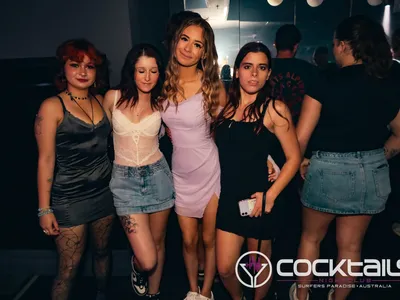 A professional photo of guests enjoying themselves at Cocktails Nightclub from our gallery.