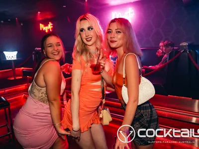 A professional photo of guests enjoying themselves at Cocktails Nightclub from our gallery.