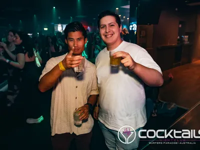 A professional photo of guests enjoying themselves at Cocktails Nightclub from our gallery.