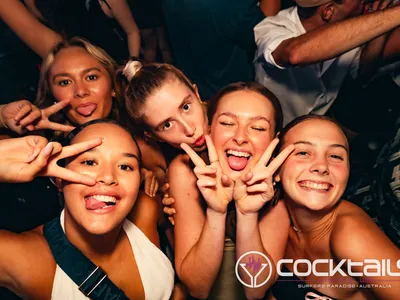 A professional photo of guests enjoying themselves at Cocktails Nightclub from our gallery.