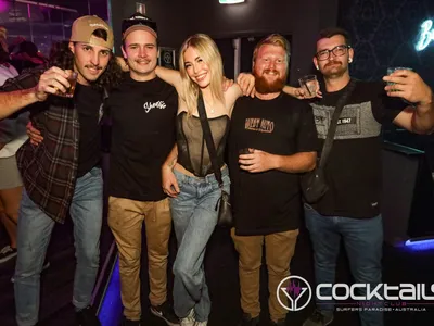 A professional photo of guests enjoying themselves at Cocktails Nightclub from our gallery.