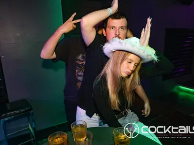 A professional photo of guests enjoying themselves at Cocktails Nightclub from our gallery.