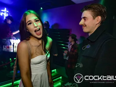 A professional photo of guests enjoying themselves at Cocktails Nightclub from our gallery.