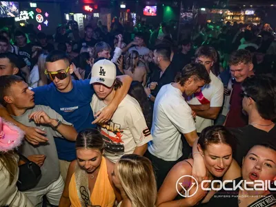 A professional photo of guests enjoying themselves at Cocktails Nightclub from our gallery.