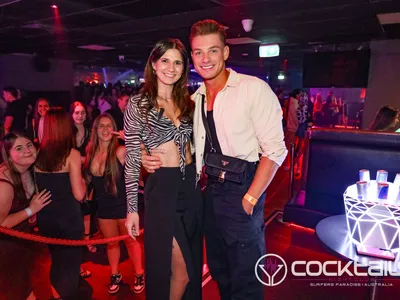 A professional photo of guests enjoying themselves at Cocktails Nightclub from our gallery.