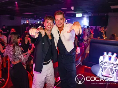 A professional photo of guests enjoying themselves at Cocktails Nightclub from our gallery.