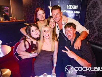 A professional photo of guests enjoying themselves at Cocktails Nightclub from our gallery.