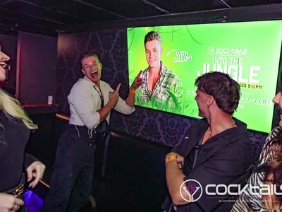 A professional photo of guests enjoying themselves at Cocktails Nightclub from our gallery.