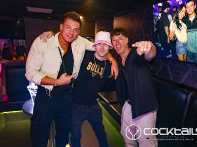 A professional photo of guests enjoying themselves at Cocktails Nightclub from our gallery.