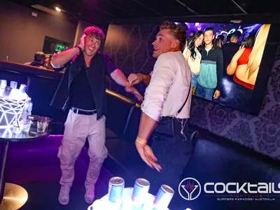 A professional photo of guests enjoying themselves at Cocktails Nightclub from our gallery.