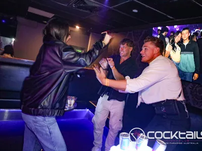 A professional photo of guests enjoying themselves at Cocktails Nightclub from our gallery.