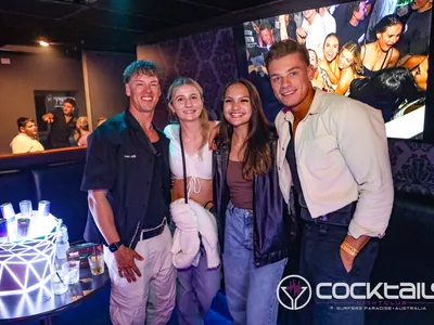 A professional photo of guests enjoying themselves at Cocktails Nightclub from our gallery.