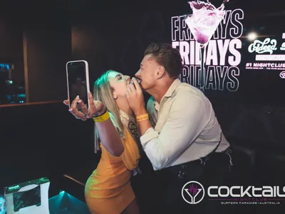 A professional photo of guests enjoying themselves at Cocktails Nightclub from our gallery.