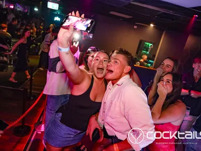 A professional photo of guests enjoying themselves at Cocktails Nightclub from our gallery.