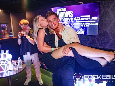 A professional photo of guests enjoying themselves at Cocktails Nightclub from our gallery.