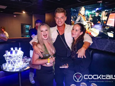 A professional photo of guests enjoying themselves at Cocktails Nightclub from our gallery.